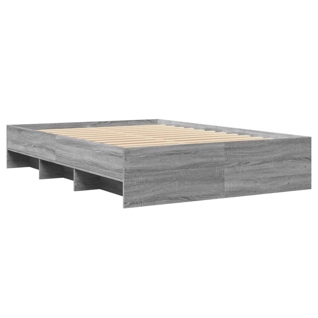Giroletto Grigio Sonoma 135x190 cm in Legno Multistrato | homemem39