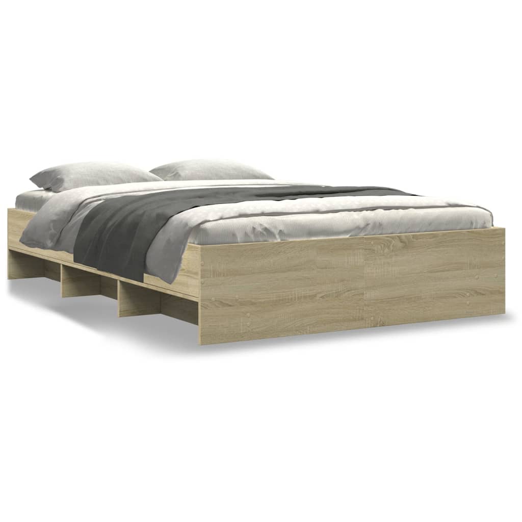 Giroletto senza Materasso Rovere Sonoma 120x190cm in Truciolato | homemem39