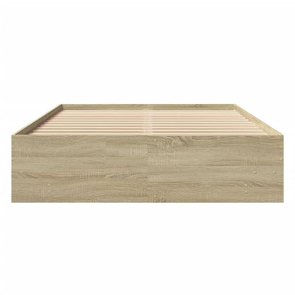 Giroletto senza Materasso Rovere Sonoma 120x190cm in Truciolato | homemem39