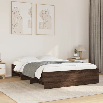 Giroletto senza Materasso Rovere Marrone 120x190 cm Truciolato | homemem39