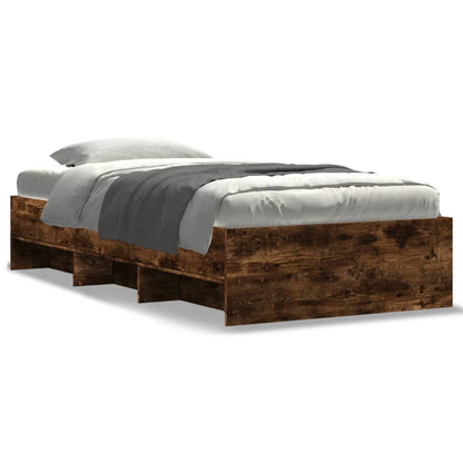 Giroletto senza Materasso Rovere Fumo 90x190 cm in Truciolato | homemem39