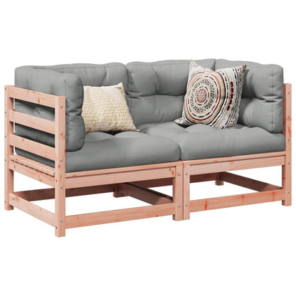 Set Divani da Giardino 2 pz in Legno Massello Abete Douglas | homemem39