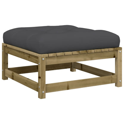 Set Divani da Giardino 3pz con Cuscini Legno Impregnato di Pino | homemem39