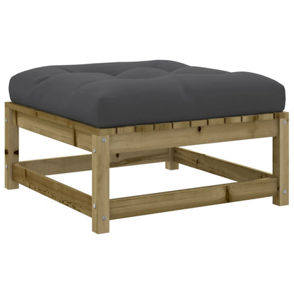 Set Divani da Giardino 3pz con Cuscini Legno Impregnato di Pino | homemem39