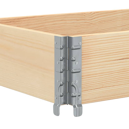 Paretale per Pallet 150x50 cm in Legno Massello di Pino | homemem39