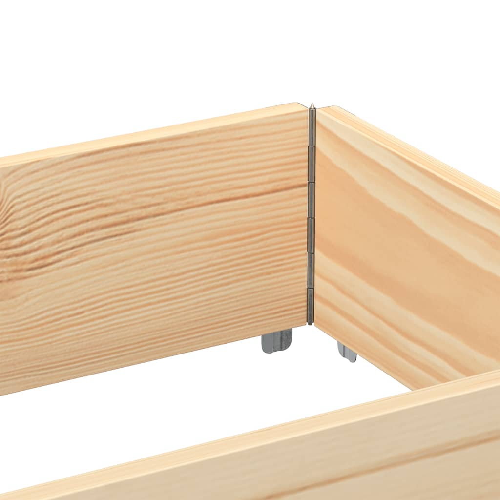 Paretale per Pallet 150x50 cm in Legno Massello di Pino | homemem39