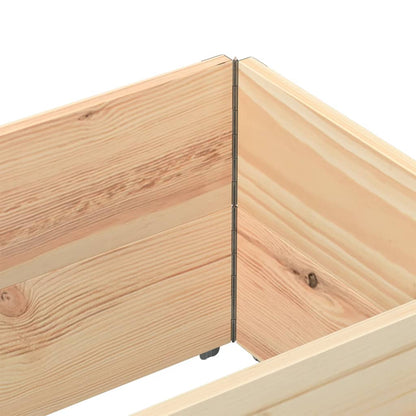 Paretali per Pallet 2 pz 150x50 cm in Legno Massello di Pino | homemem39