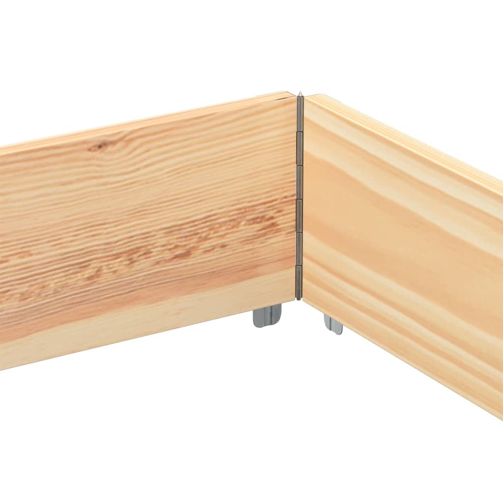 Paretale per Pallet 150x100 cm in Legno Massello di Pino | homemem39