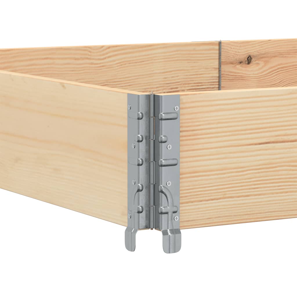Paretale per Pallet 150x100 cm in Legno Massello di Pino | homemem39