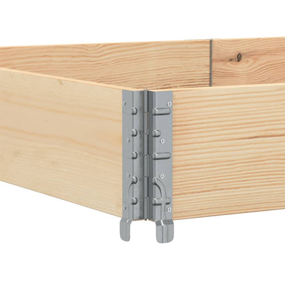 Paretale per Pallet 150x100 cm in Legno Massello di Pino | homemem39