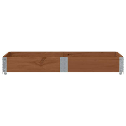 Paretale per Pallet Marrone 150x100cm in Legno Massello di Pino | homemem39