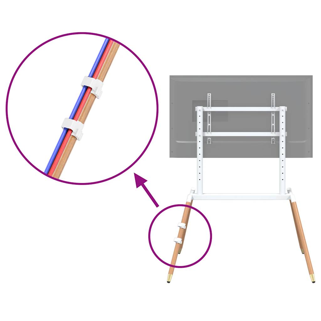 Piedistallo TV per Schermo 37" - 86" Max VESA 400x600 mm 60 kg - homemem39