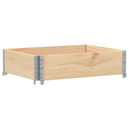 Fioriera da Giardino 80x60 cm in Legno Massello di Pino | homemem39