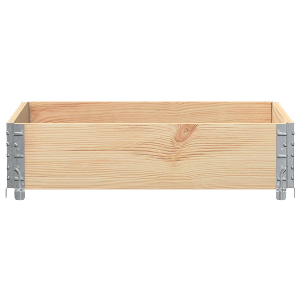 Fioriera da Giardino 80x60 cm in Legno Massello di Pino | homemem39