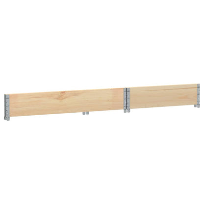 Fioriera da Giardino 120x80 cm in Legno Massello di Pino | homemem39