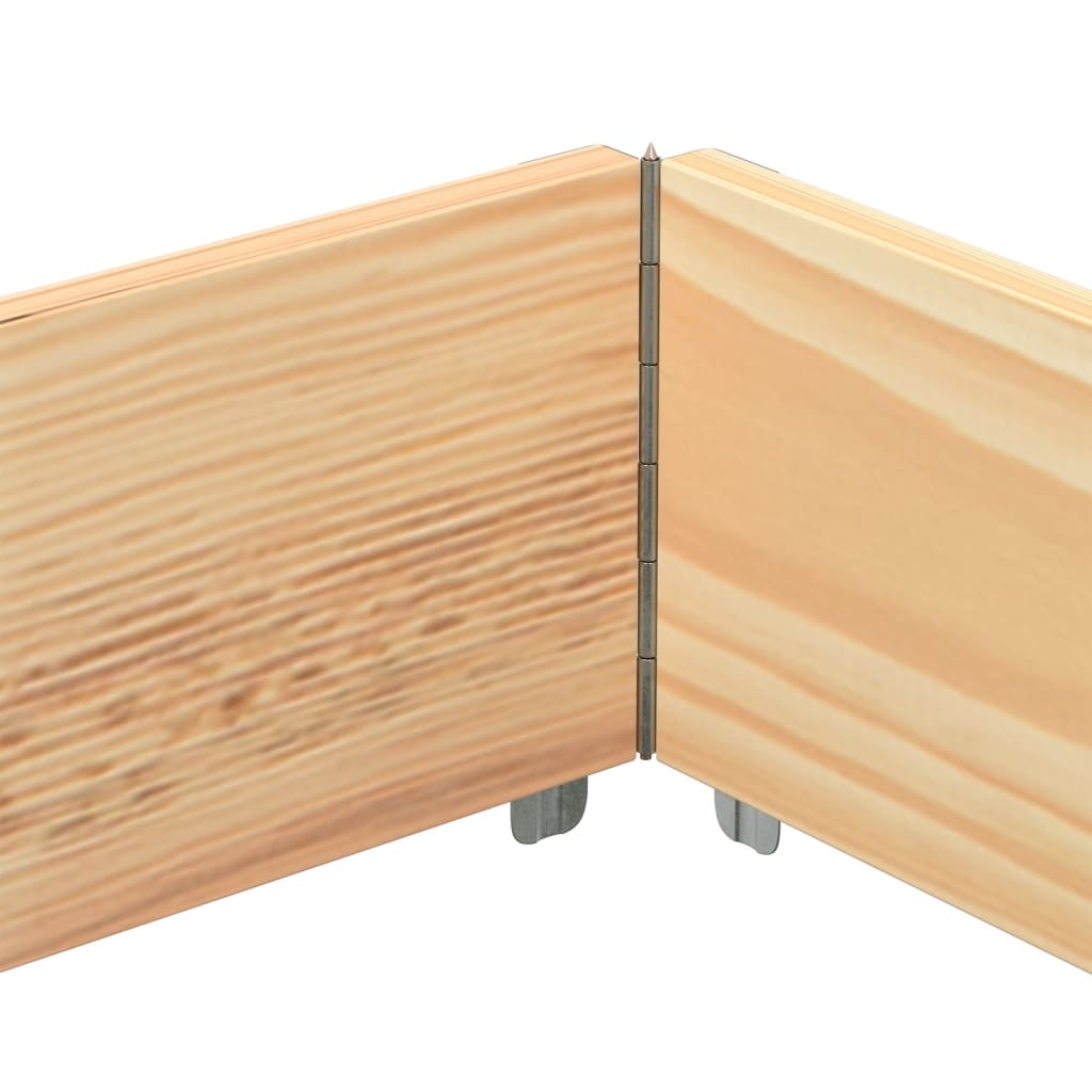 Fioriera da Giardino 120x80 cm in Legno Massello di Pino | homemem39