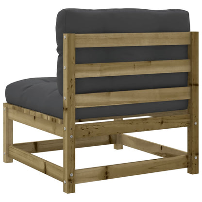 Set Divani da Giardino 8pz con Cuscini Legno Impregnato di Pino | homemem39