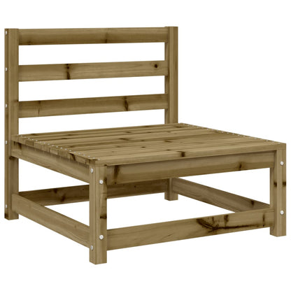 Set Divani da Giardino 4 pz in Legno Impregnato di Pino | homemem39