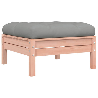 Set Divani Giardino 4 pz Cuscini Legno Massello Abete Douglas | homemem39