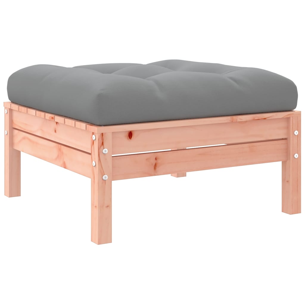 Set Divani Giardino 4 pz Cuscini Legno Massello Abete Douglas | homemem39