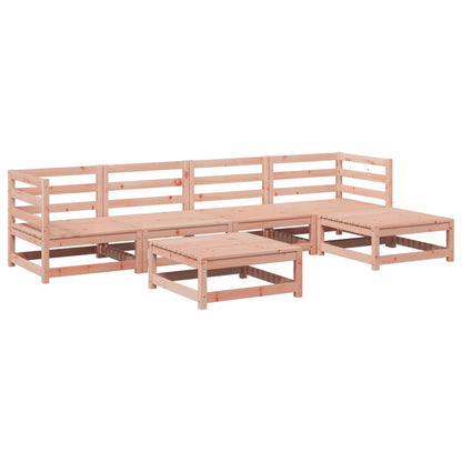 Set Divani da Giardino 6 pz in Legno Massello Abete Douglas | homemem39