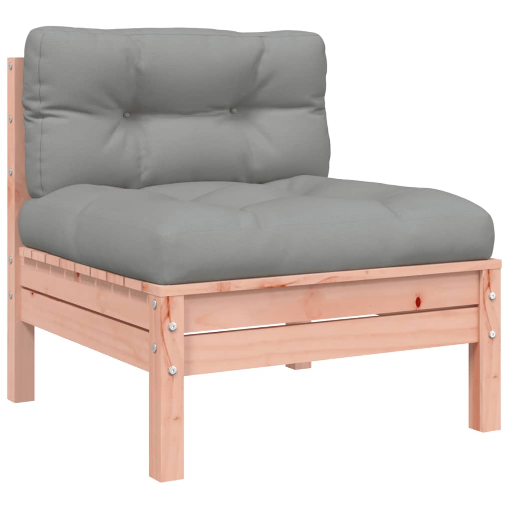 Set Divani Giardino 6 pz Cuscini Legno Massello Abete Douglas | homemem39