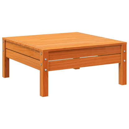 Set Divani Giardino 5pz con Cuscini Marrone Cera Massello Pino | homemem39
