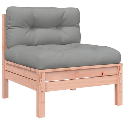 Set Divani Giardino 5 pz Cuscini Legno Massello Abete Douglas | homemem39