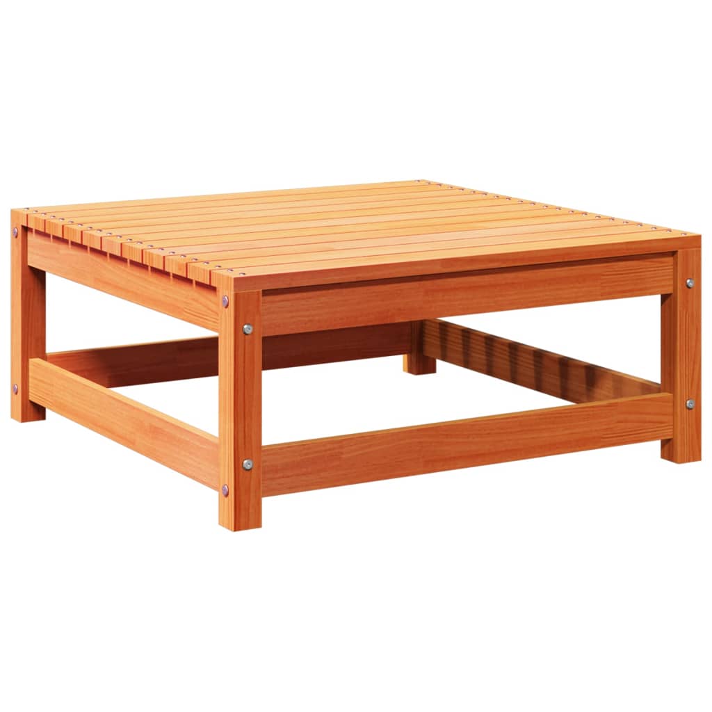 Set Divani Giardino 6pz con Cuscini Marrone Cera Massello Pino | homemem39
