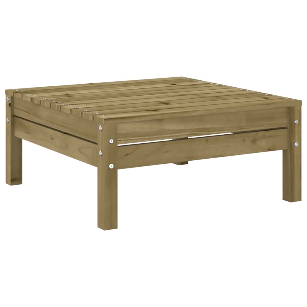 Set Divani da Giardino 9pz con Cuscini Legno Impregnato di Pino | homemem39
