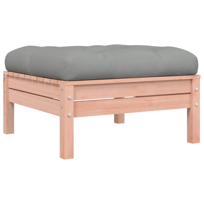 Set Divani Giardino 7 pz Cuscini Legno Massello Abete Douglas | homemem39