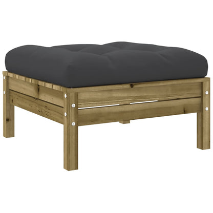 Set Divani da Giardino 8pz con Cuscini Legno Impregnato di Pino | homemem39
