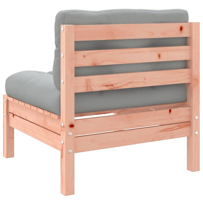 Set Divani Giardino 7 pz Cuscini Legno Massello Abete Douglas