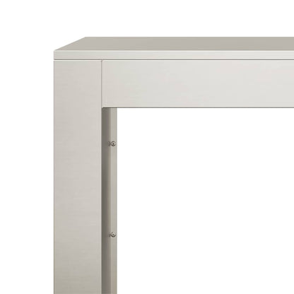 Rack per Legna da Ardere 100x40x60 cm in Acciaio Corten