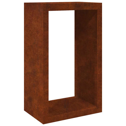 Rack per Legna da Ardere in Acciaio Corten