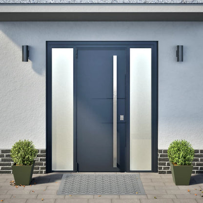 Fioriere da Giardino 2 pz Verde Oliva 30x30x30 cm in Acciaio