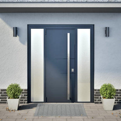 Fioriere da Giardino 2 pz 30x30x30 cm in Acciaio Zincato