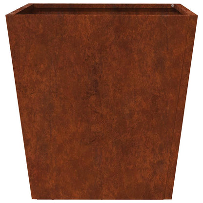 Fioriera da Giardino 40x40x40 cm in Acciaio Corten