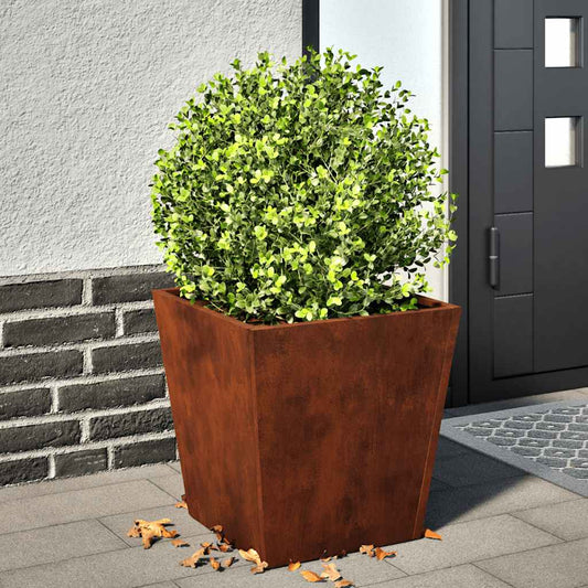 Fioriera da Giardino 40x40x40 cm in Acciaio Corten | homemem39