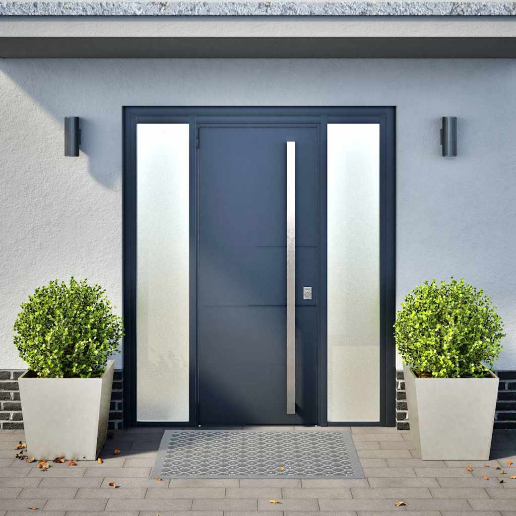Fioriere da Giardino 2 pz 50x50x50 cm in Acciaio Inox | homemem39