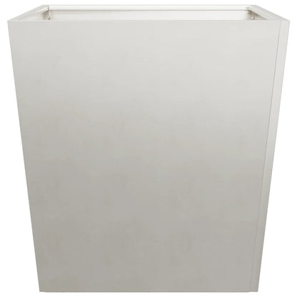 Fioriere da Giardino 2 pz 50x50x50 cm in Acciaio Inox | homemem39