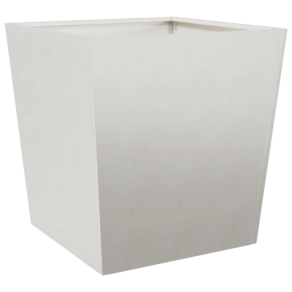 Fioriere da Giardino 2 pz 50x50x50 cm in Acciaio Inox | homemem39
