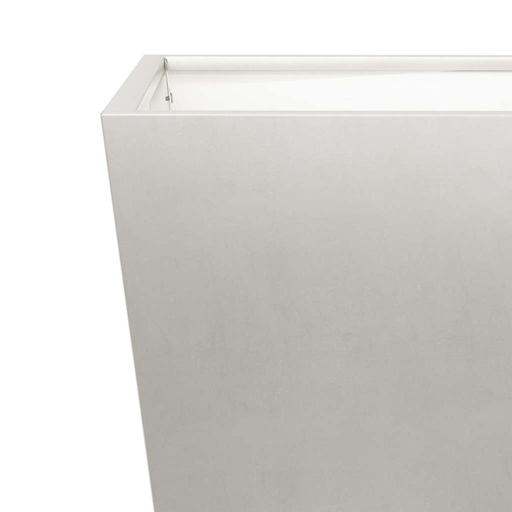 Fioriere da Giardino 2 pz 50x50x50 cm in Acciaio Inox | homemem39