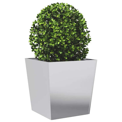 Fioriera da Giardino 50x50x50 cm in Acciaio Zincato | homemem39