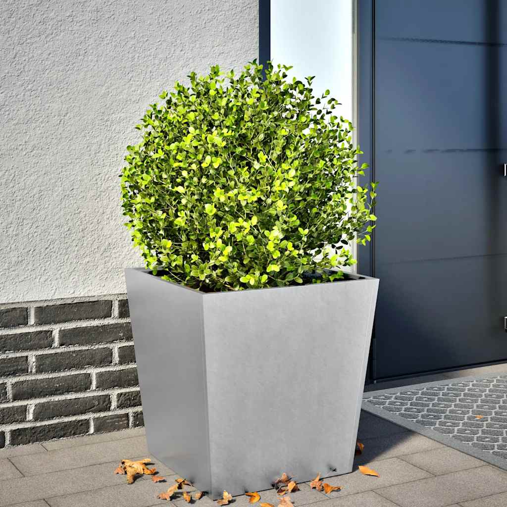 Fioriera da Giardino 50x50x50 cm in Acciaio Zincato | homemem39