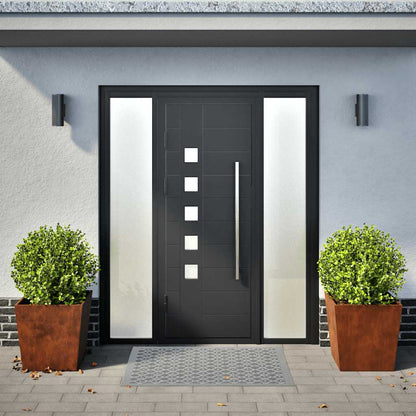 Fioriere da Giardino 2 pz 50x50x50 cm in Acciaio Corten