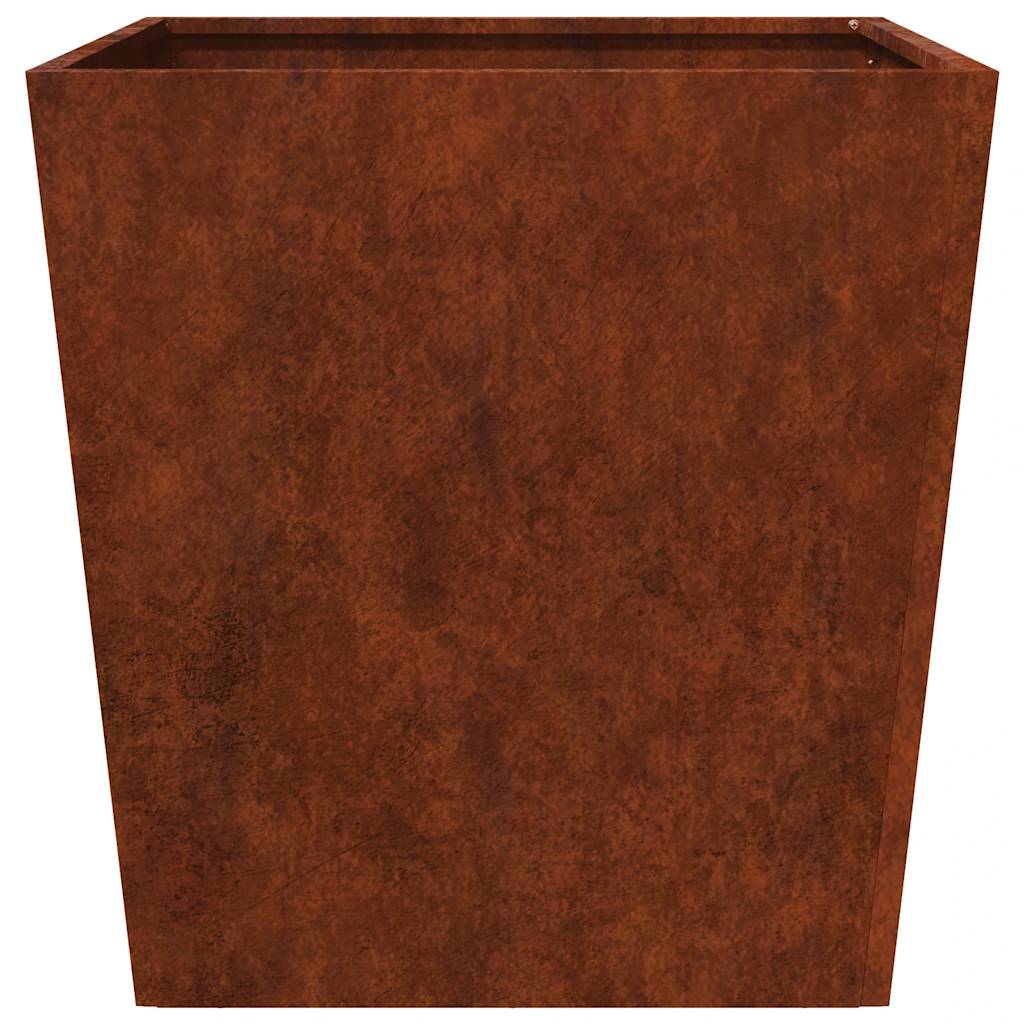 Fioriere da Giardino 2 pz 50x50x50 cm in Acciaio Corten