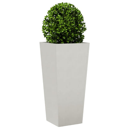 Fioriera da Giardino 35x35x75 cm in Acciaio Inox - homemem39