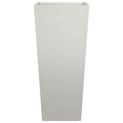 Fioriere da Giardino 2 pz 35x35x75 cm in Acciaio Inox | homemem39