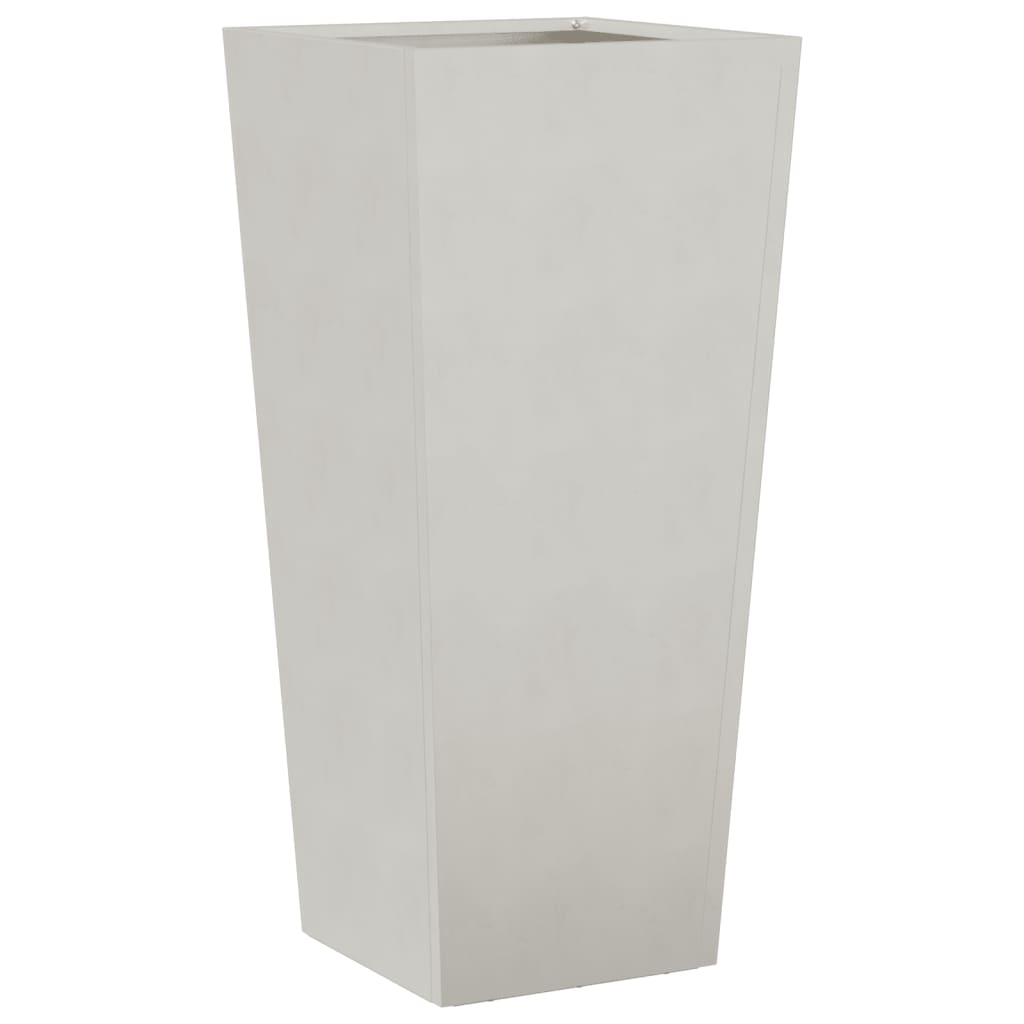 Fioriere da Giardino 2 pz 35x35x75 cm in Acciaio Inox | homemem39